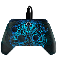 Turtle Beach Rematch Advanced Wired Controller - Blue Kitsune Everglow