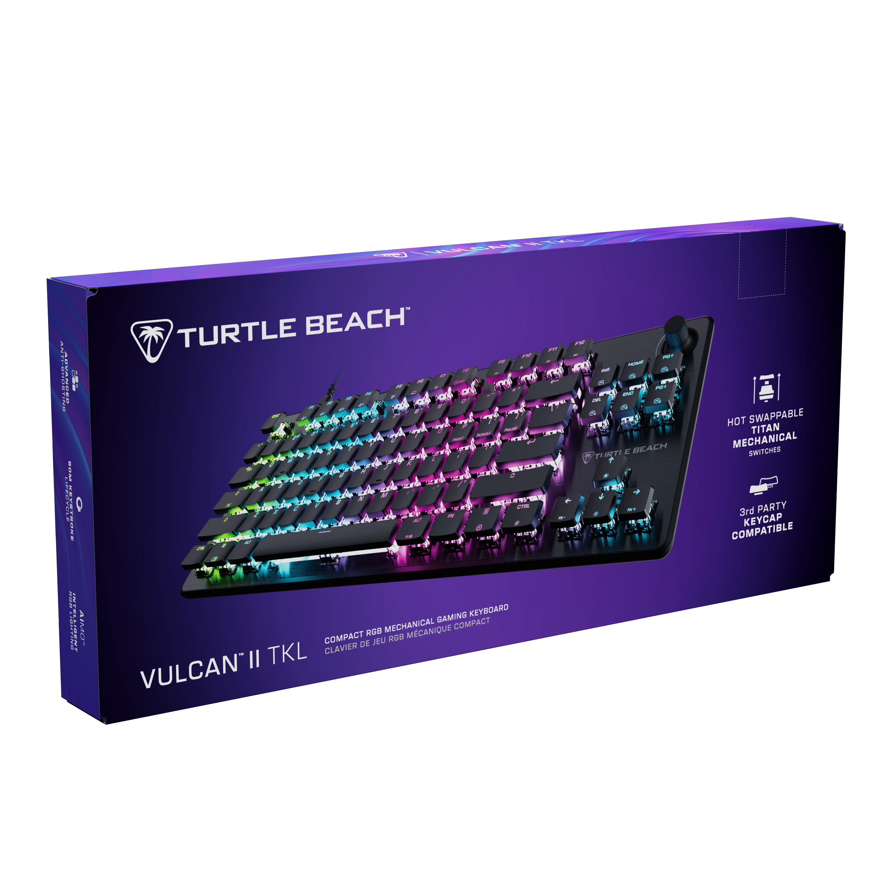 THE NEW VULCAN II TKL KEYBOARD & BURST II PRO MOUSE GROW TURTLE