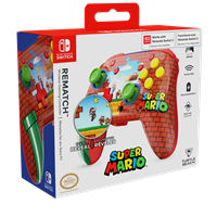 Turtle Beach Rematch Wireless Controller - Mario Bricks is compatible with Nintendo Switch systems and Nintendo Switch 2