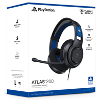 Turtle Beach Atlas 200 Wired Gaming Headset in Black