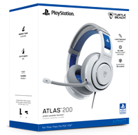Turtle Beach Atlas 200 Wired Gaming Headset in White