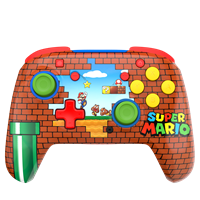 Turtle Beach Rematch Wireless Controller for Nintendo Switch - Mario Bricks