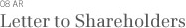 Letter to Shareholders