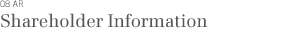 Shareholder Information