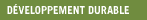 Développement durable