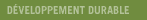 Développement durable