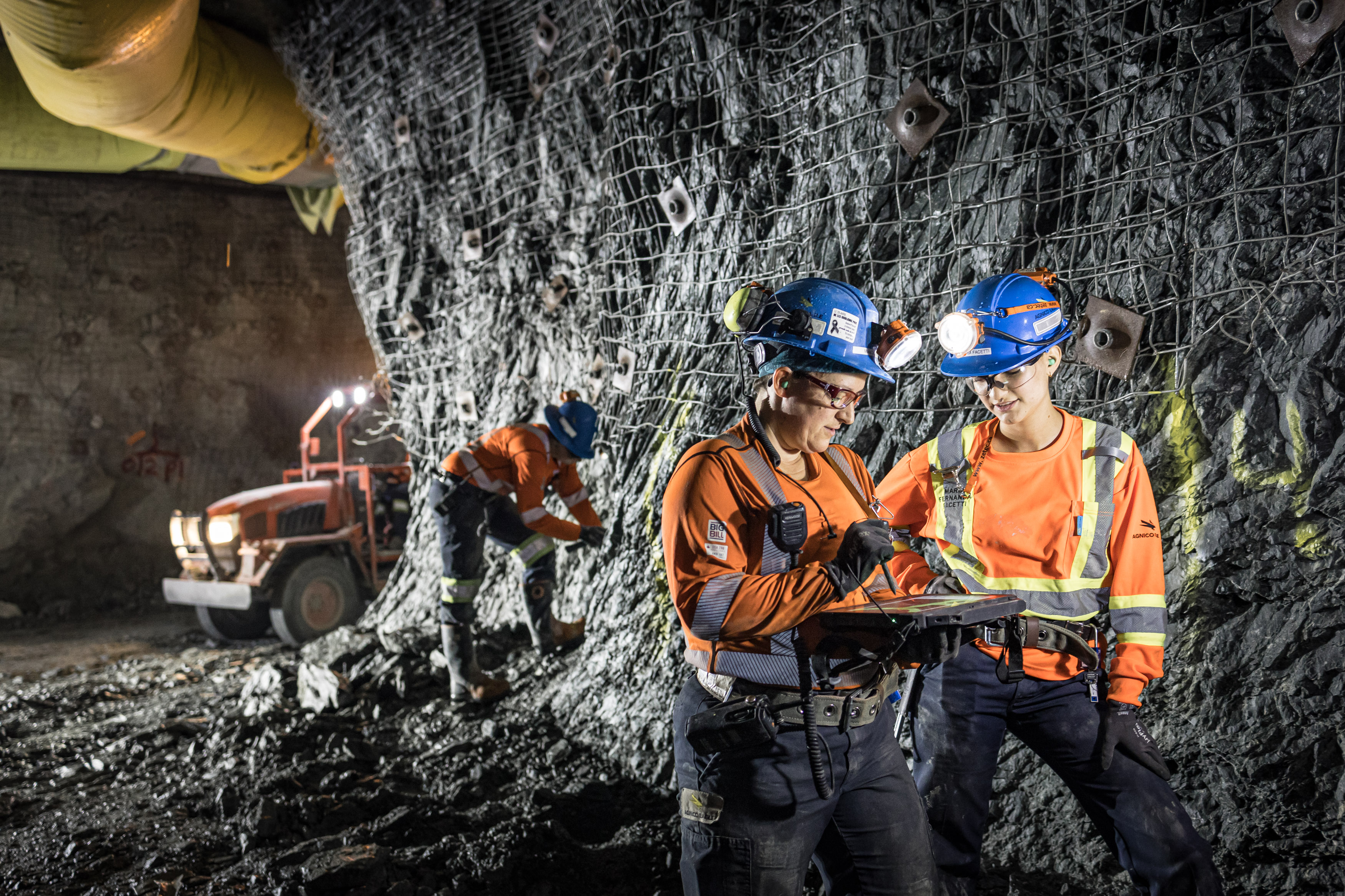 Underground mine Goldex