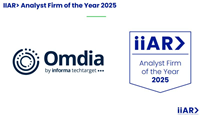 Omdia wins Analyst Firm of the Year - 2025 in addition to two other awards from Institute of Influencer and Analyst Relations (IIAR>)