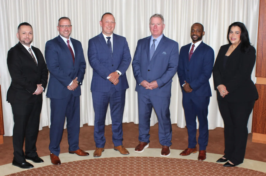 Pictured (from left): Antonio DiPasquale, Justin Gusmano, Tom Woroniecki, Glen Corson, Devon McClellan, and Karla Pichardo.