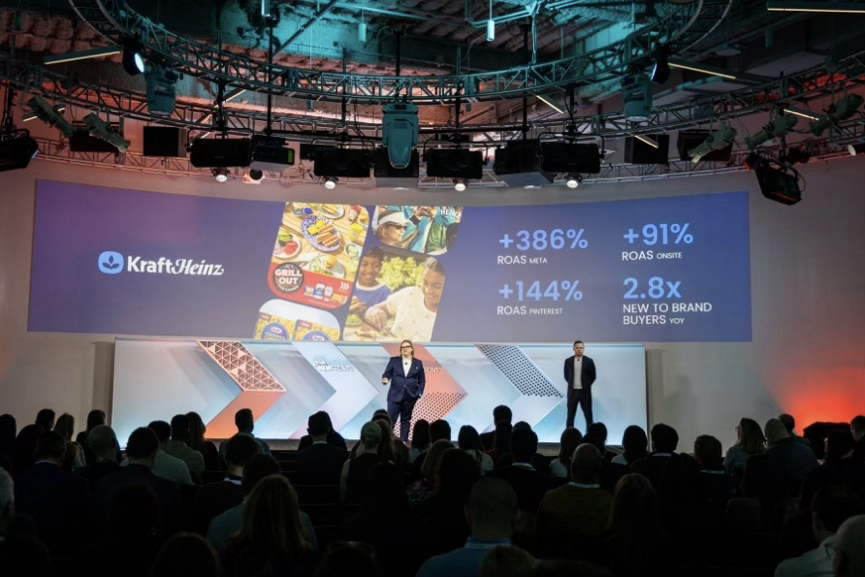 NewFronts audience and presentation image
