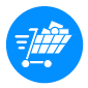 chopping cart icon