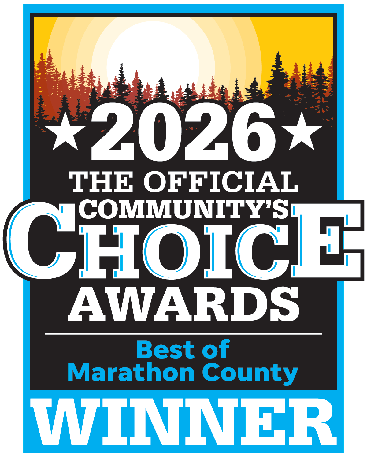 Best Official Community Choice Winner Award