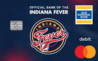 Old National Bank Indiana Fever card